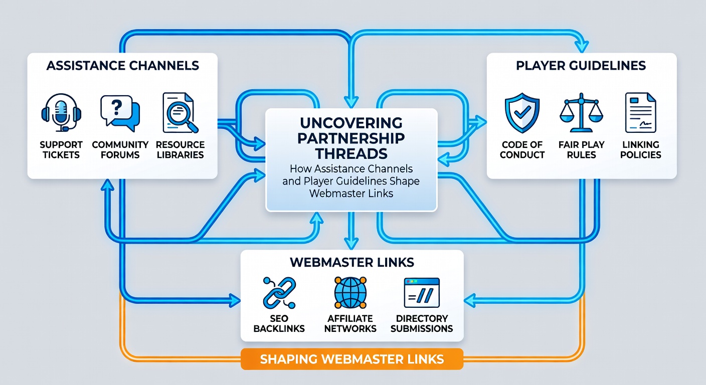 Detailed view of affiliate link structures connecting poker collections with VIP pathways in digital gambling networks